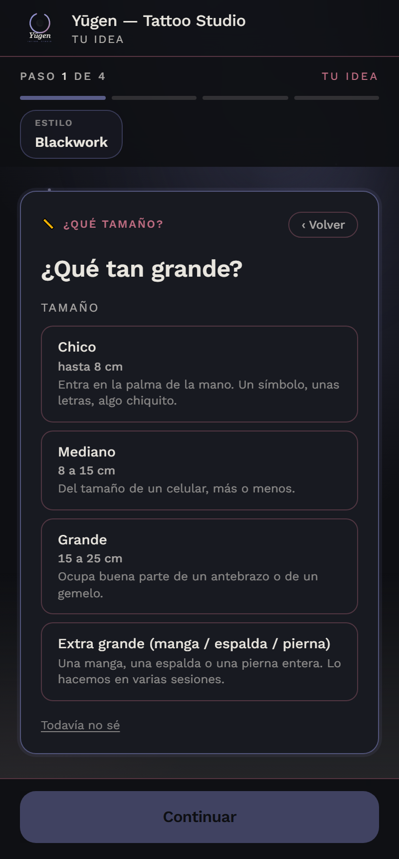 Yūgen Tattoo Studio: Una pregunta por vez: el estudio recibe todo ordenado